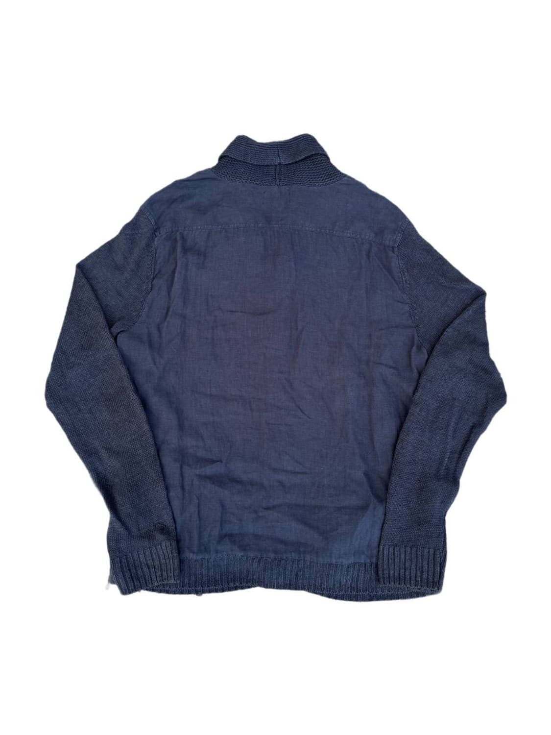 PRL shawl collar hemp fiber cardigan 상품이미지2