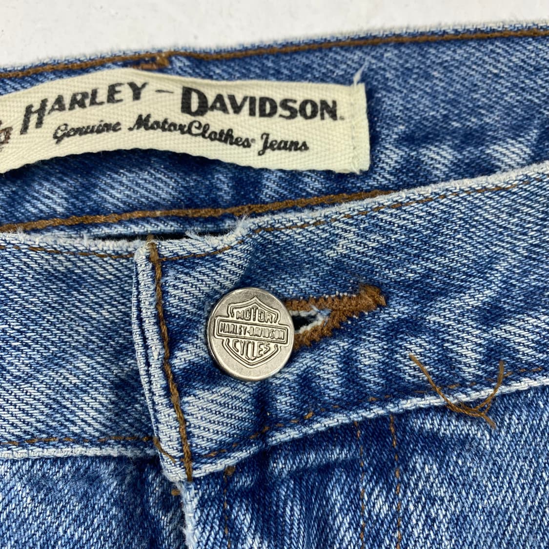 할리데이비슨 워싱 데님 진 (38) 상품이미지9