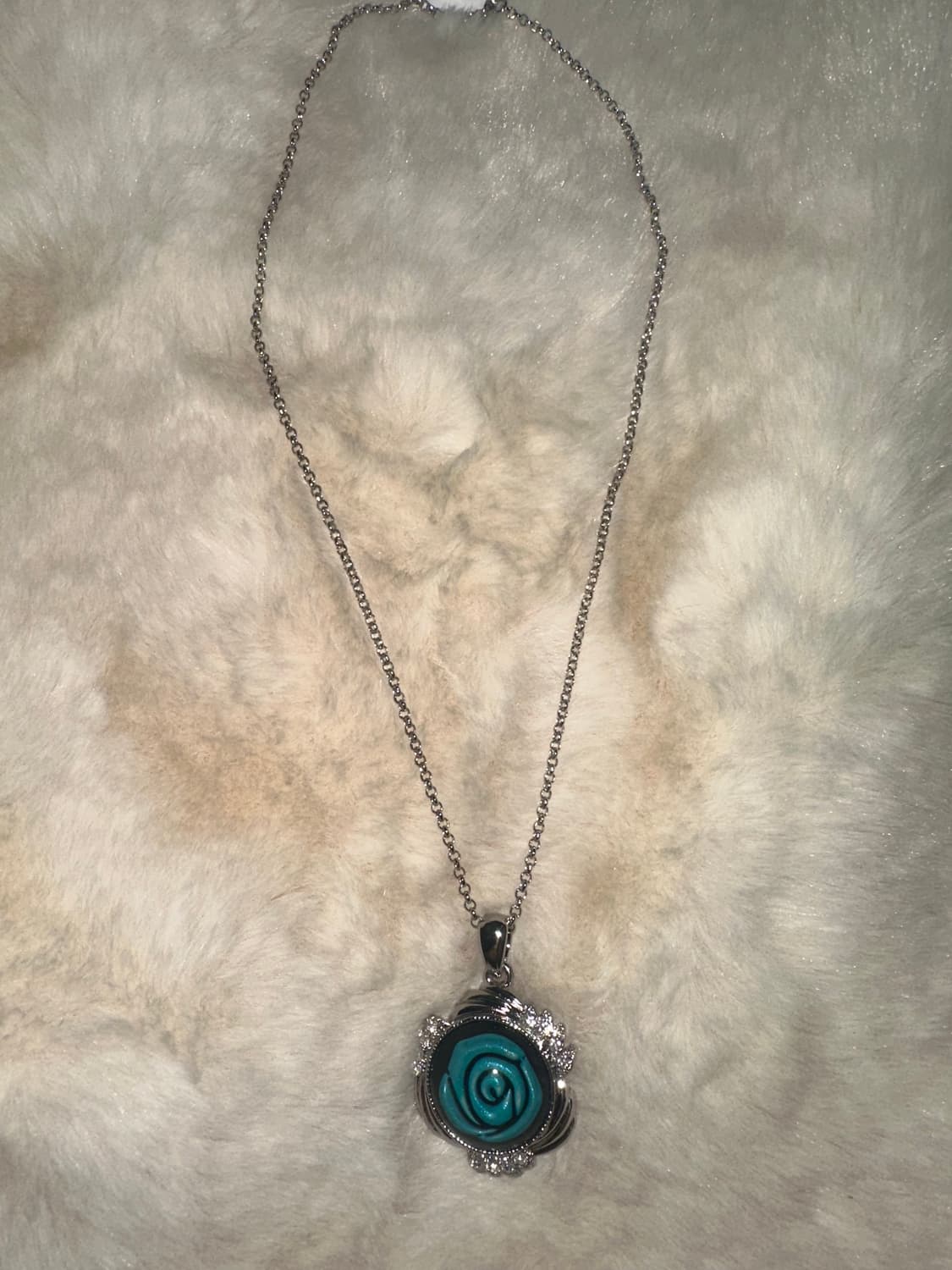 오리엔탈 고스펑크 장미 목걸이 상품이미지2