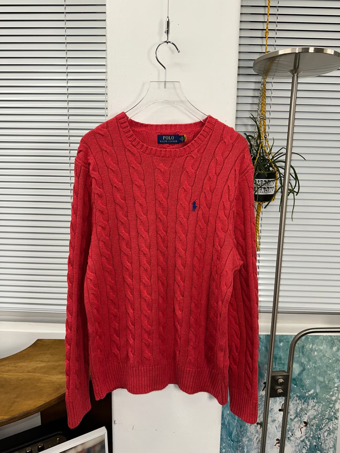 폴로 케이블 니트 M (신형큐알버전) 상품이미지3