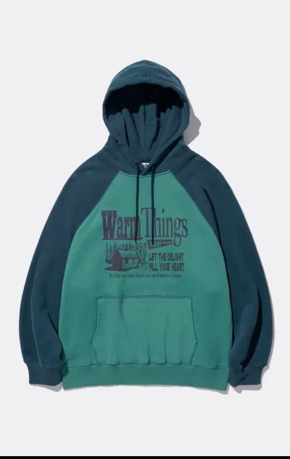 테켓 warmthings 웜띵스 후드티 L 상품이미지1