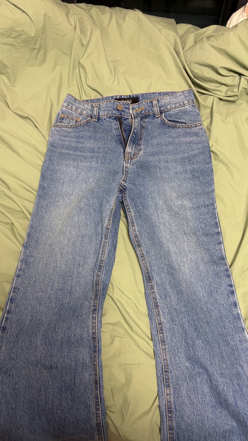 Raive High Waist Semi Boot-cut Jeans (2) 상품이미지8