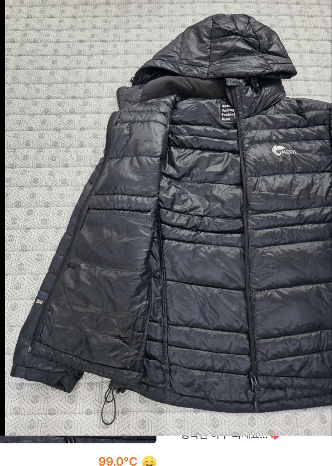 네파 에볼루션 800 구스다운 패딩 L 상품이미지1