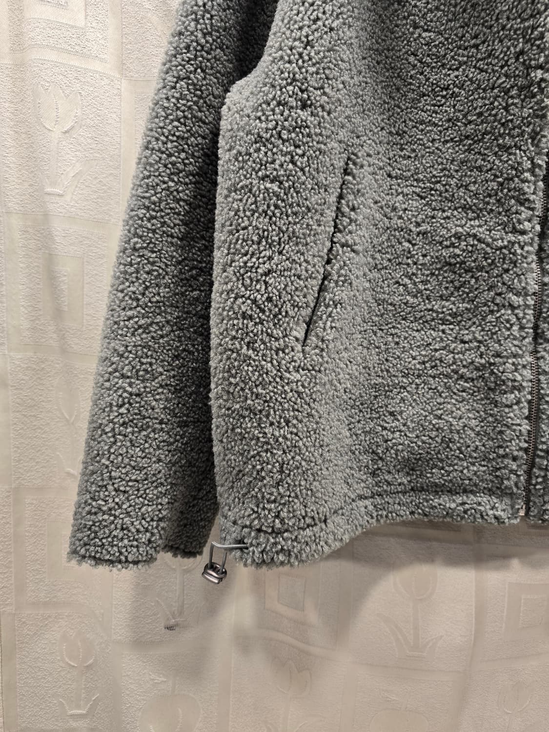 거의새거) 비지트 VISIT 뽀글이 후드 집업 55~66 상품이미지4