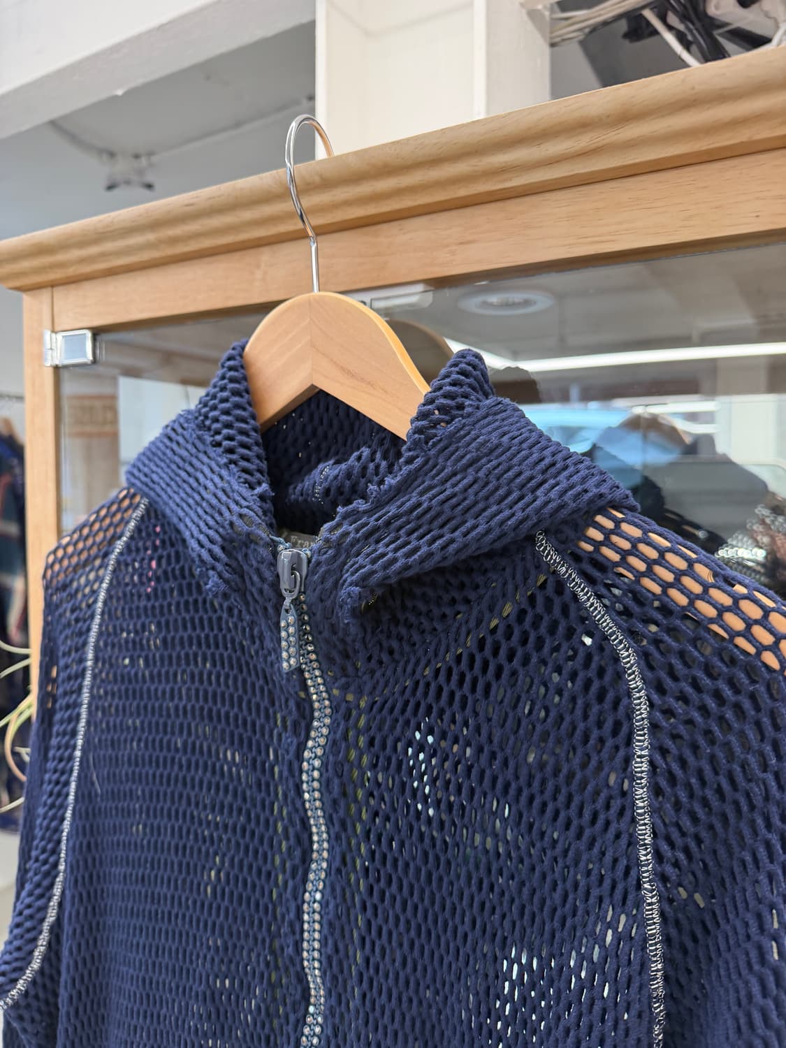 Francist MorKS mesh hoodie  상품이미지2