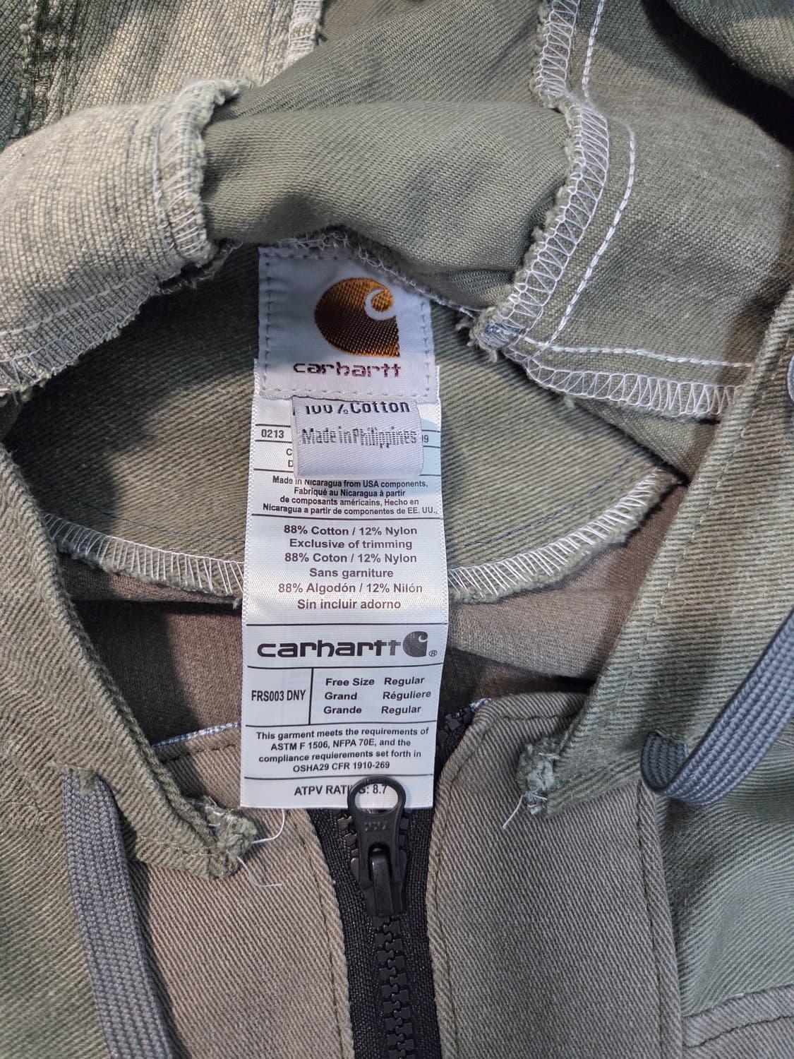 칼하트 커스텀 액티브자켓 상품이미지7