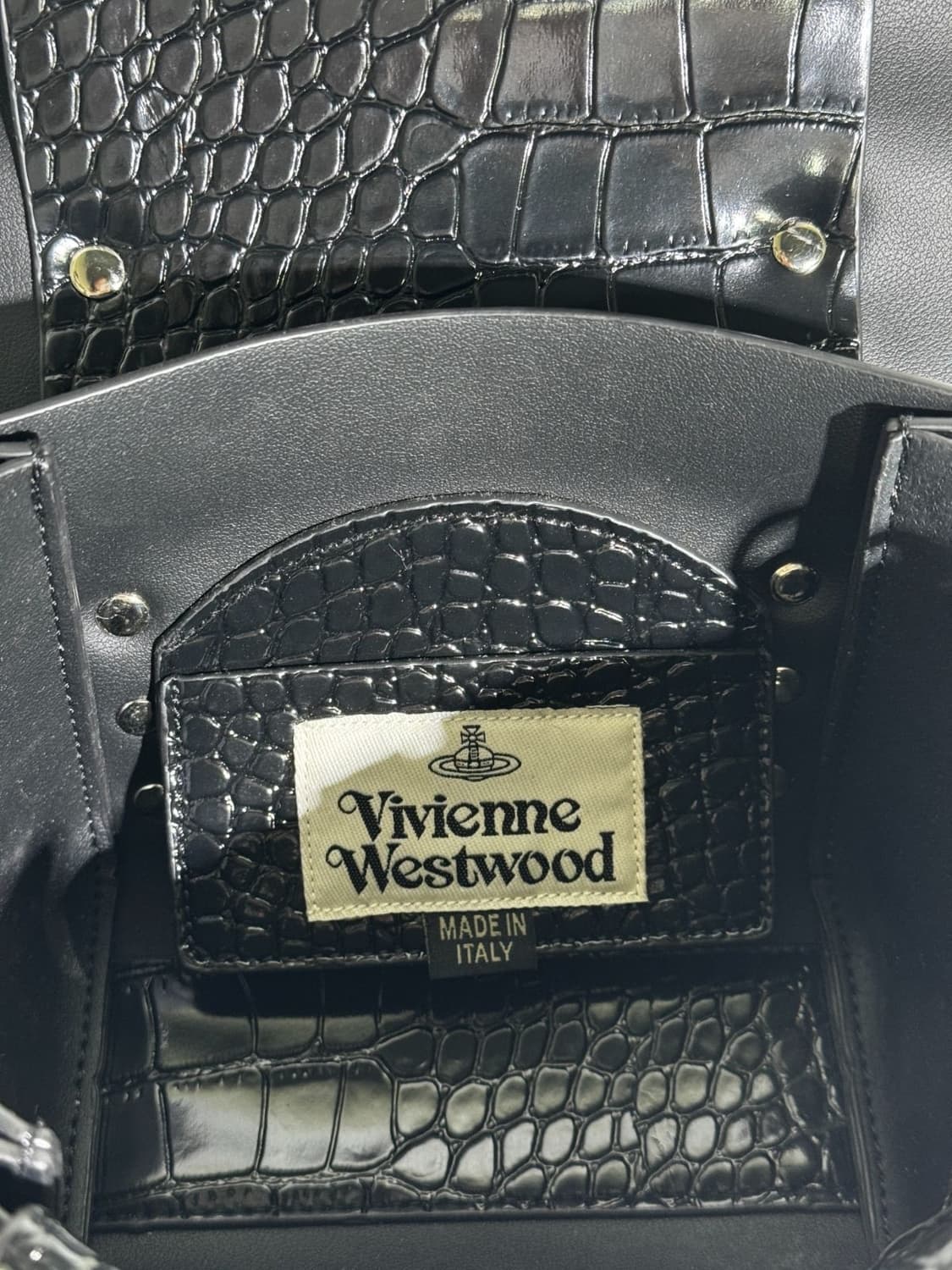 Vw croc leather bag 상품이미지3