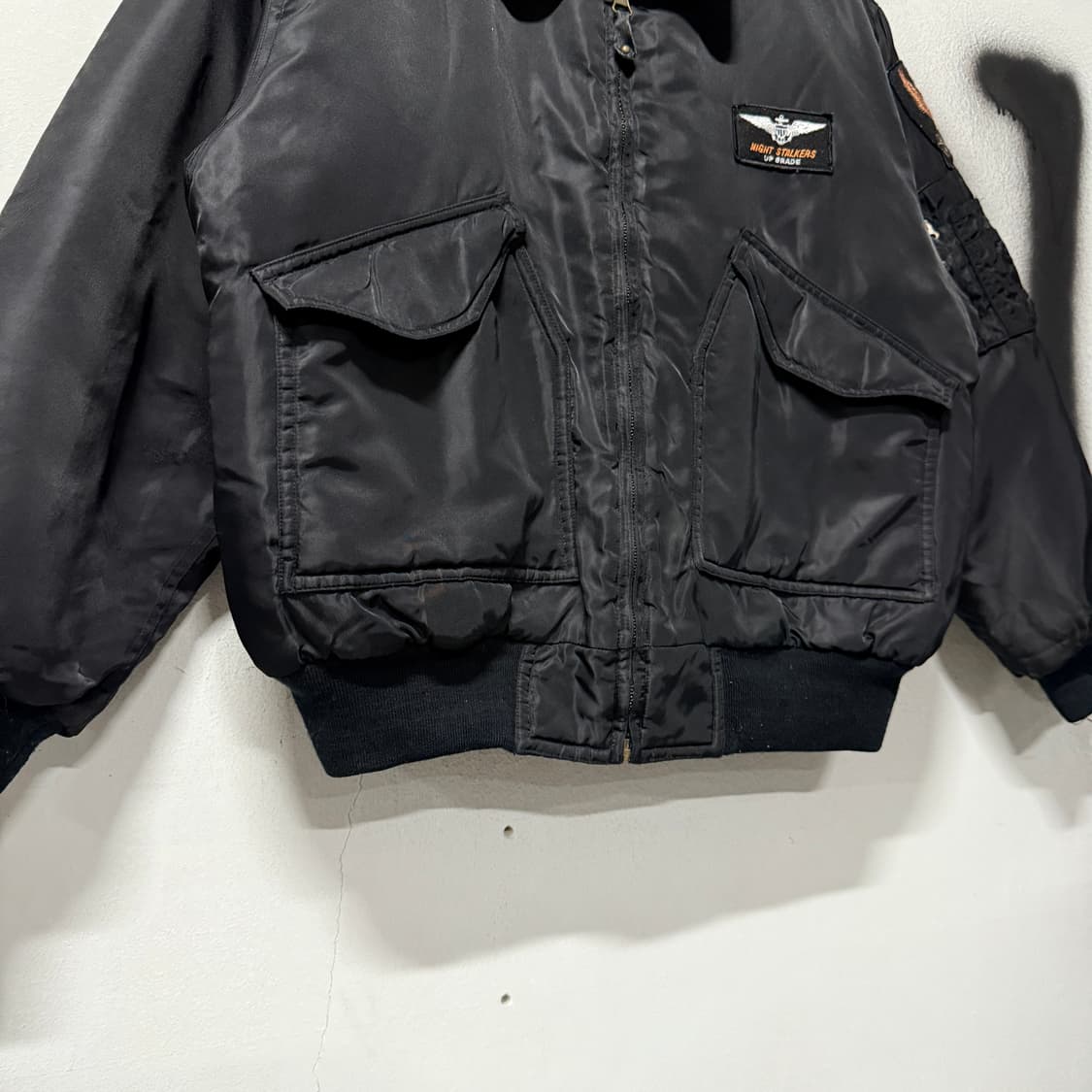 VTG 빈티지 Air Force 패치 디테일 Cwu-45p 플라이트 자켓 상품이미지6