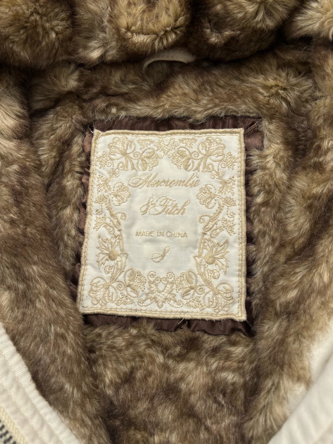 아베크롬비 퍼 후드 자켓 상품이미지6