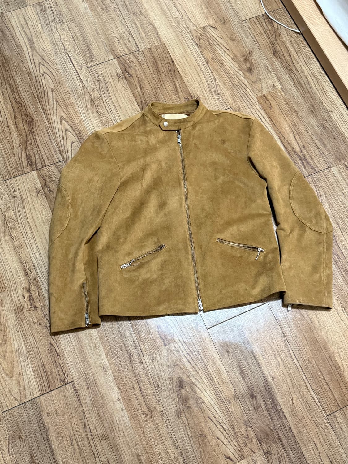 마뗑팀 스웨이드 바이커 자켓 상품이미지1