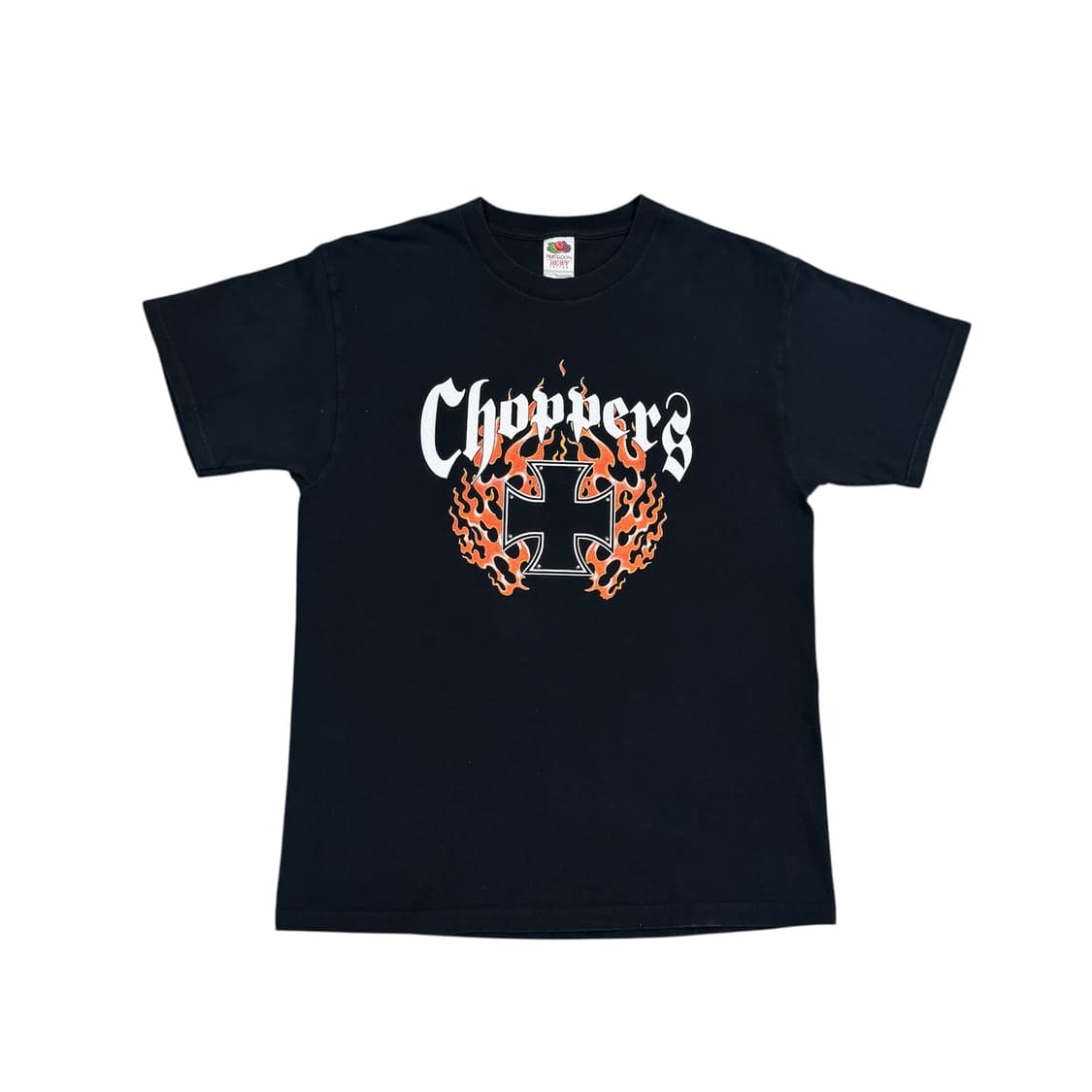 빈티지 Choppers Flaming Cross Tee 상품이미지2
