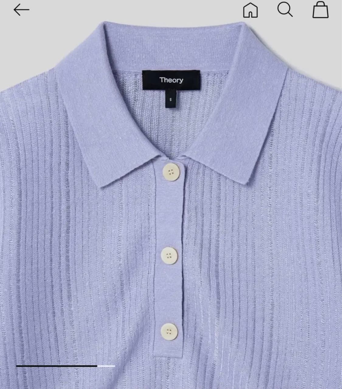 띠어리 폴로 니트 상품이미지5