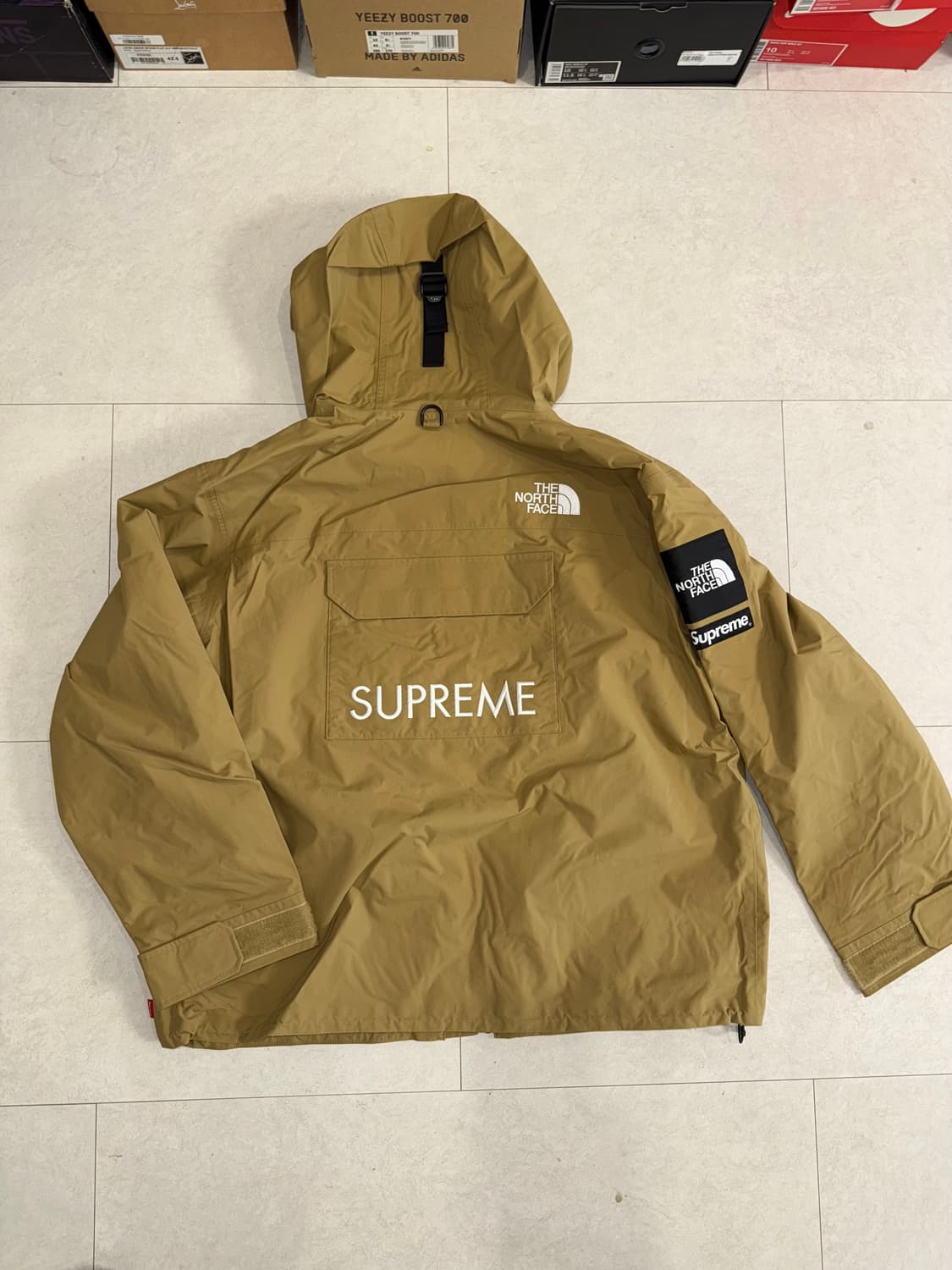(XL) 노스페이스x슈프림 카고자켓 골드 상품이미지2