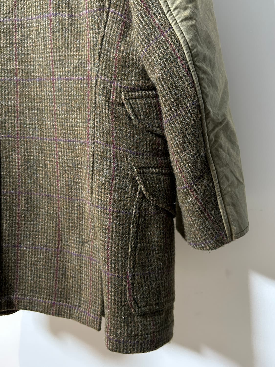 Polo Italy Made Waxed Tweed Jacket 상품이미지5