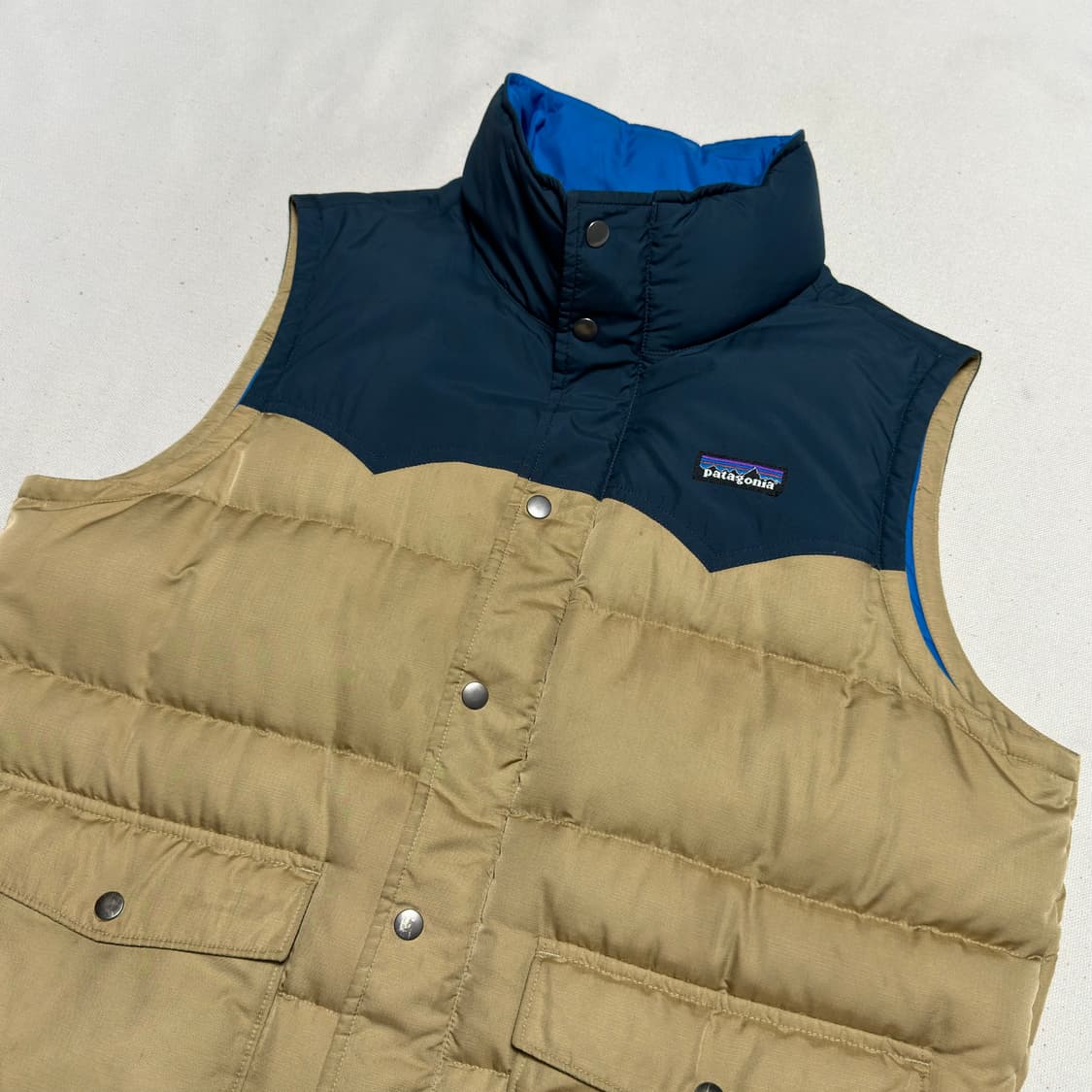 M 파타고니아 슬링샷 웨스턴 구스다운 패딩베스트 상품이미지1