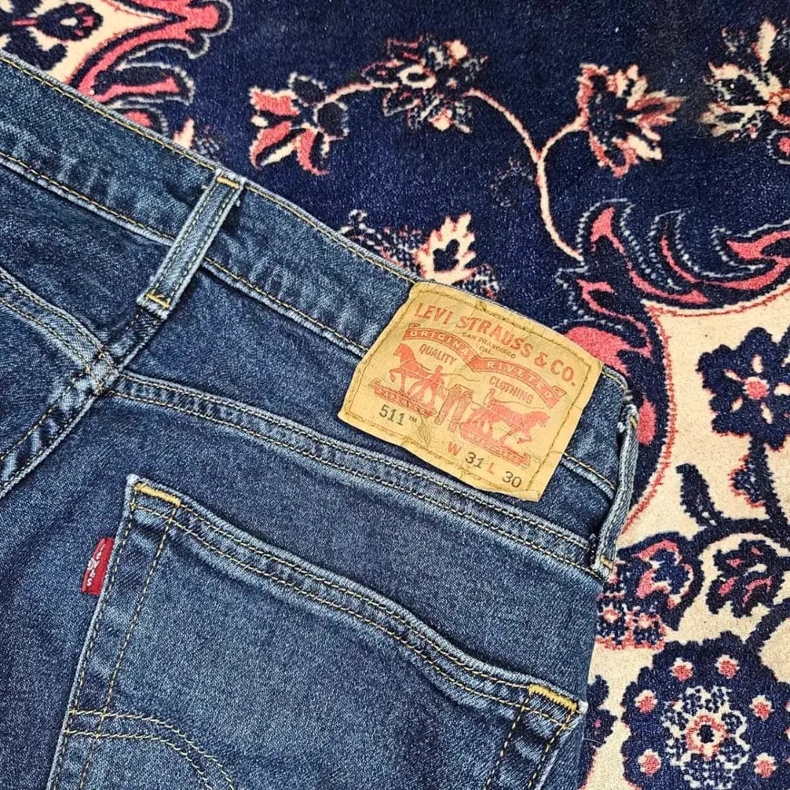 리바이스(Levis) No.511테이퍼드핏 데님 팬츠 상품이미지4