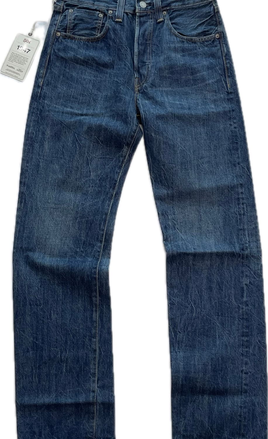 리바이스 LVC 47501 미디엄 워싱 셀비지 데님진 (levis vin 상품이미지1