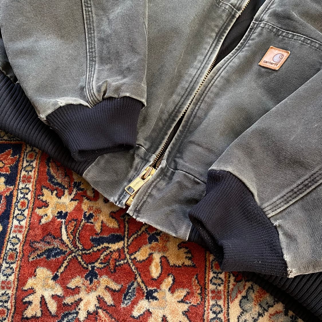 🌊Carhartt J130 Duck active BLK 2XL 상품이미지2
