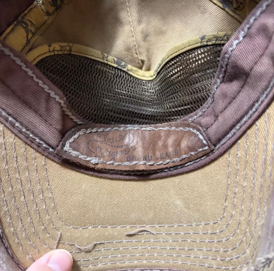 트루릴리전 디스트레스드 스트랩백 빈티지 캡모자(OS) 상품이미지6