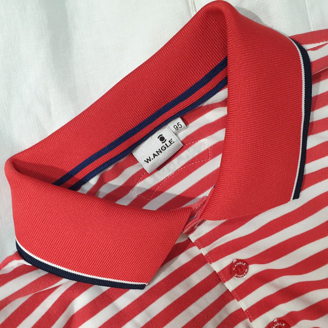 와이드앵글 남성 반팔 카라티셔츠 95 상품이미지6