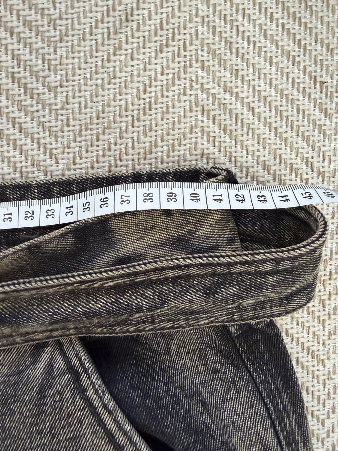 정품) 앤더슨벨 벨티드 카펜더 데님 31 상품이미지7