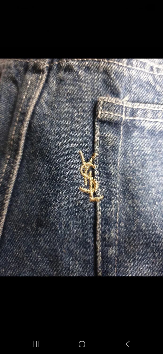 생로랑 여성 청바지. 싸이즈 XS 상품이미지7