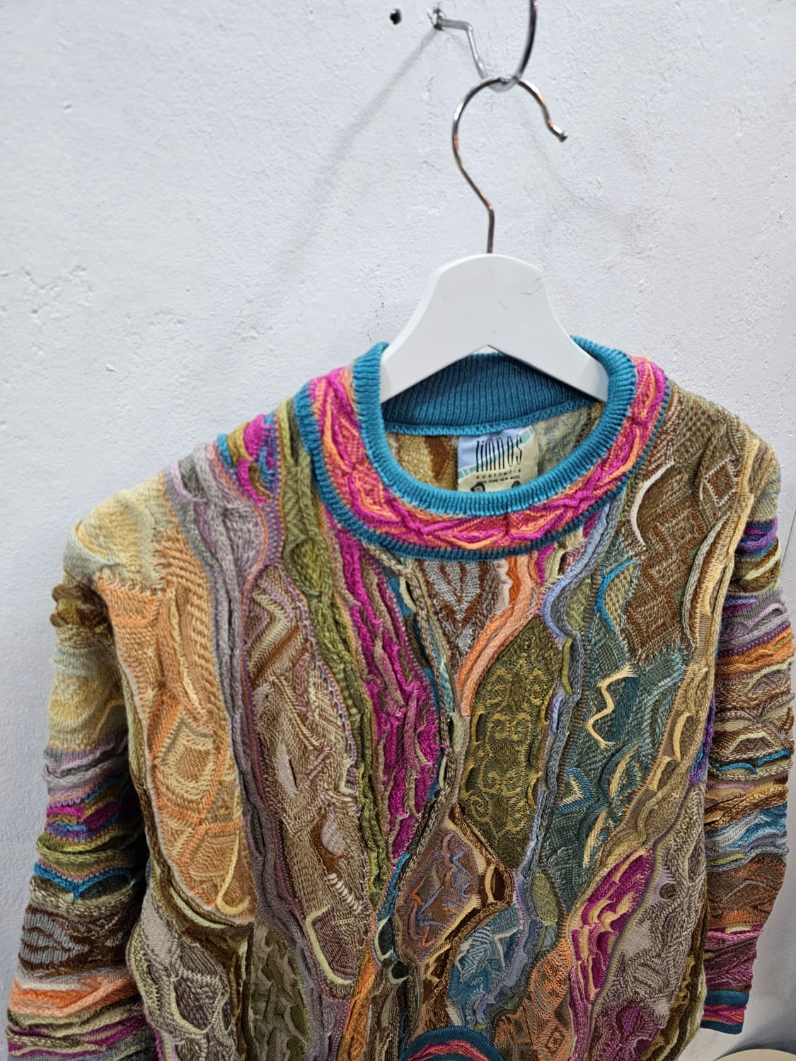 파스텔톤 케이블 니트 상품이미지2