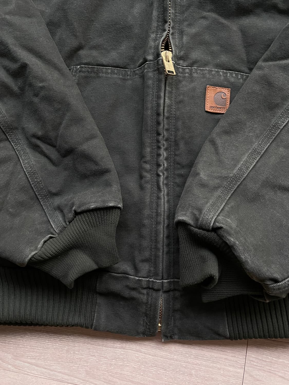 칼하트 j130 mos 모스 액티브 샌드스톤 빈티지 carhartt 상품이미지5