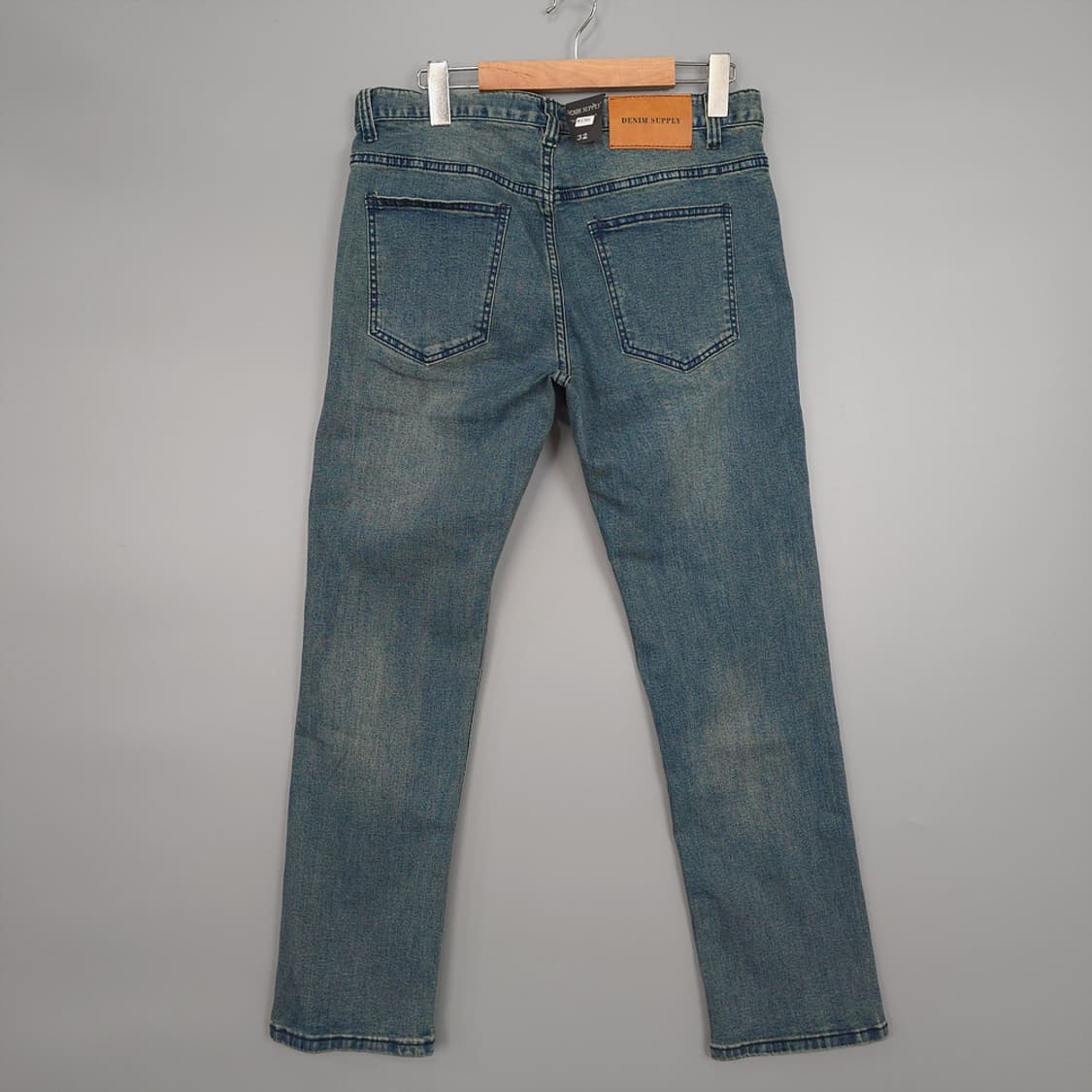 새제품)데님서플라이 DENIM SUPPLY 스트레이트 중청 데님팬츠 32 상품이미지4