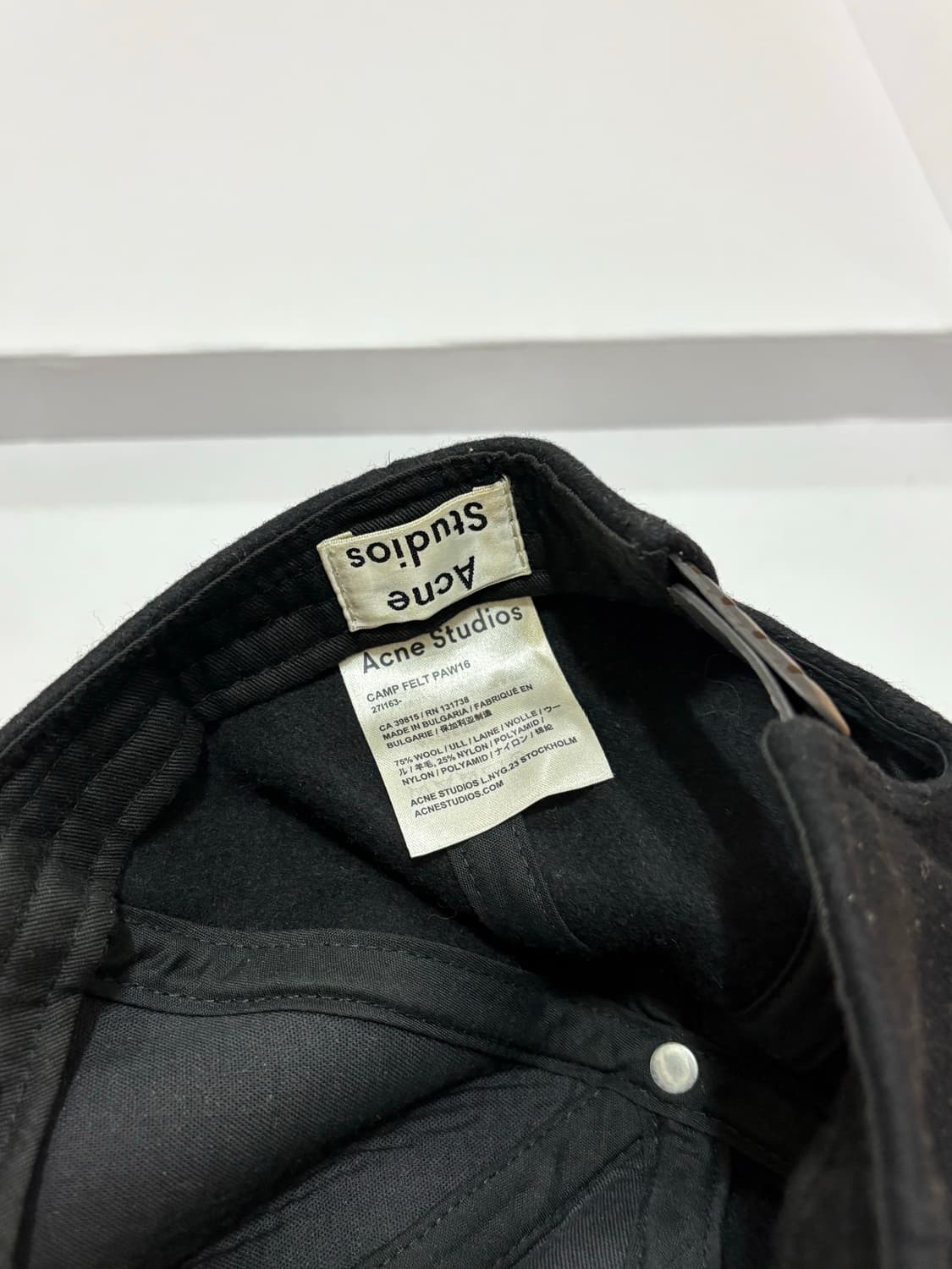 아크네 스튜디오 / 캠프 펠트 캡 상품이미지6