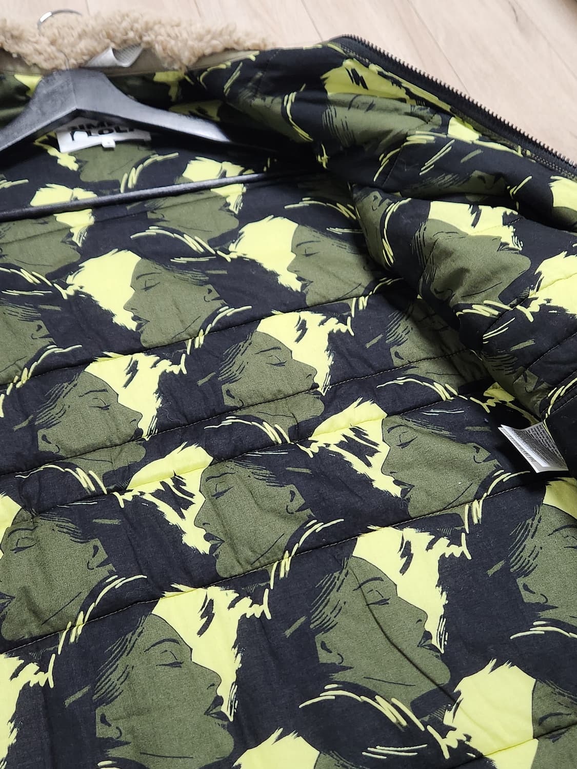 빔바이롤라 패딩 야상 자켓 S 새상품 상품이미지8