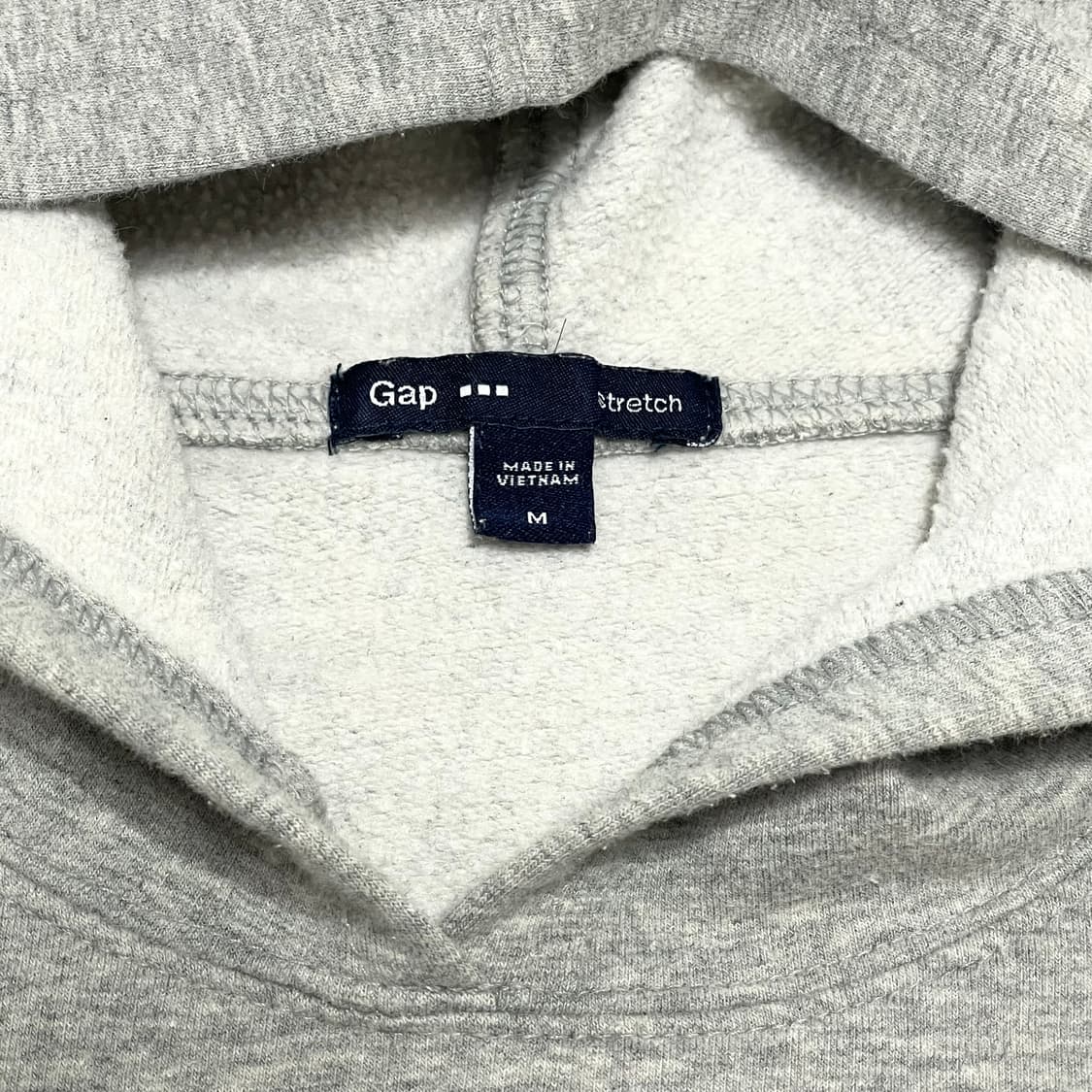 갭 스펠로고 그레이 후드티셔츠 여성M 상품이미지5