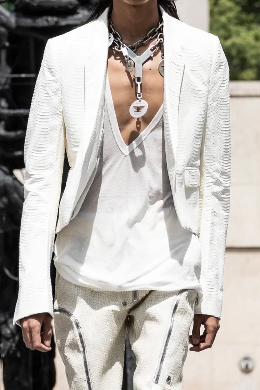 릭오웬스 / TECUATL 런웨이 케르베로스 초커 / UNI 상품이미지1