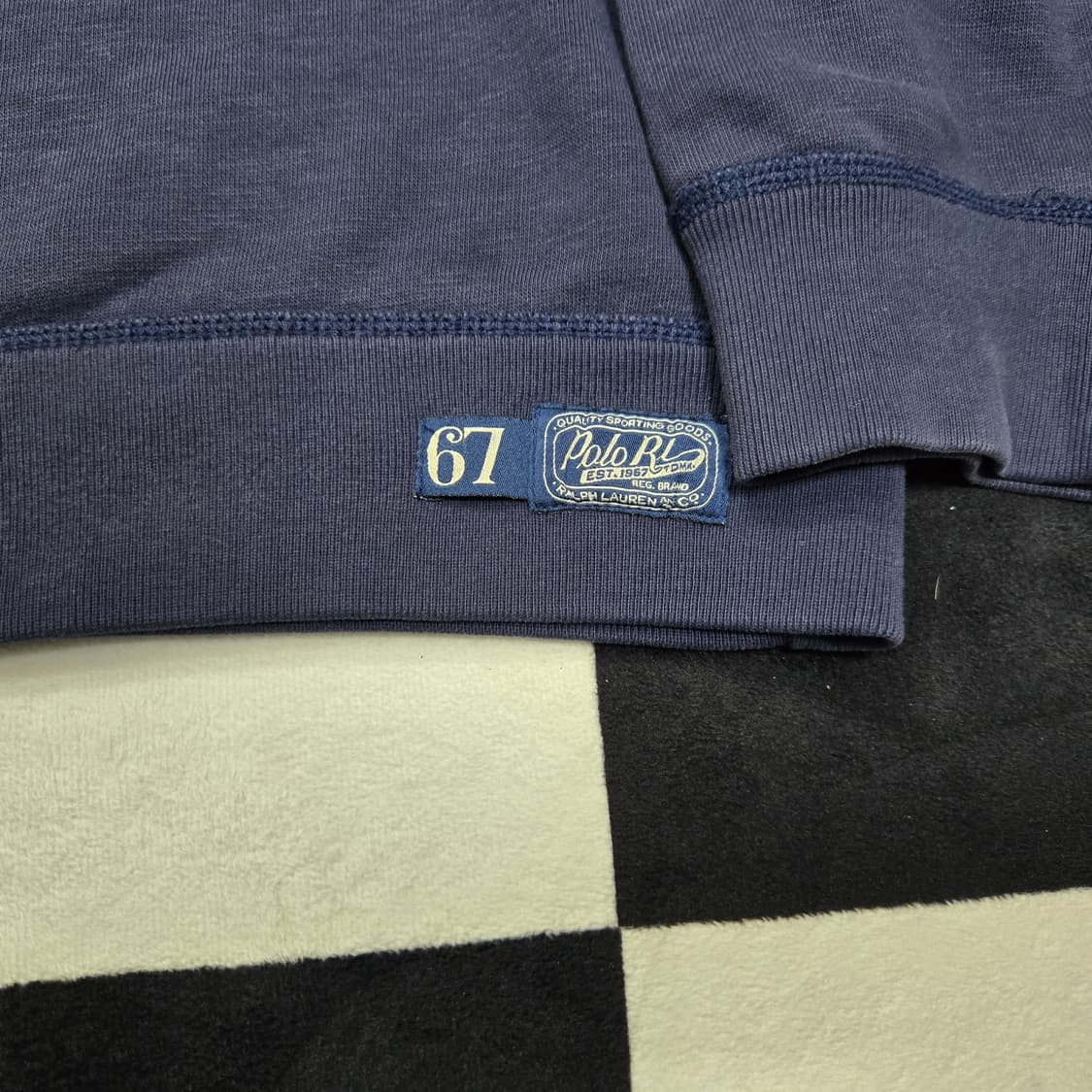 L 폴로랄프로렌 아치 스펠아웃 스웻셔츠 피그먼트 네이비 상품이미지4