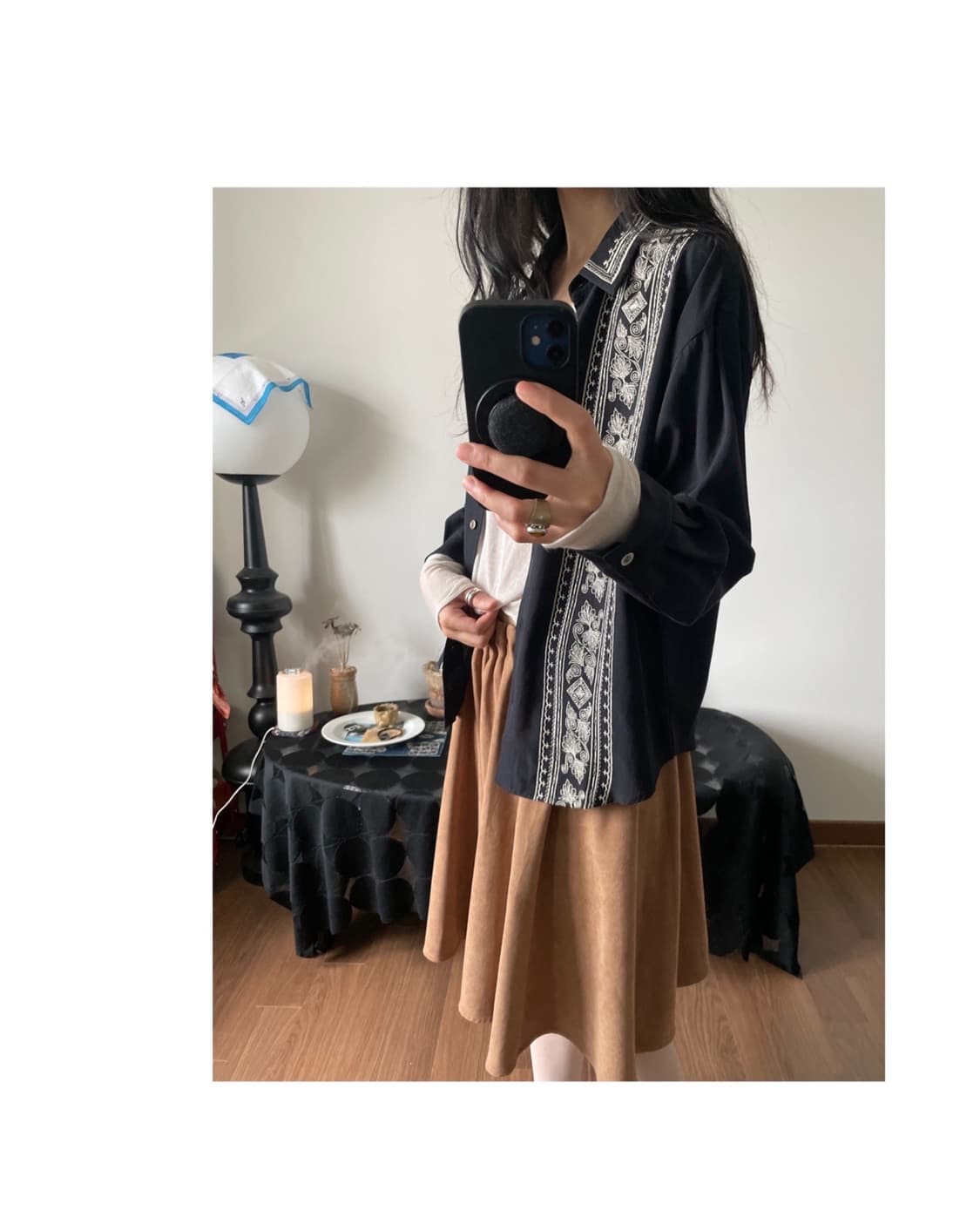 stitch blouse 상품이미지2