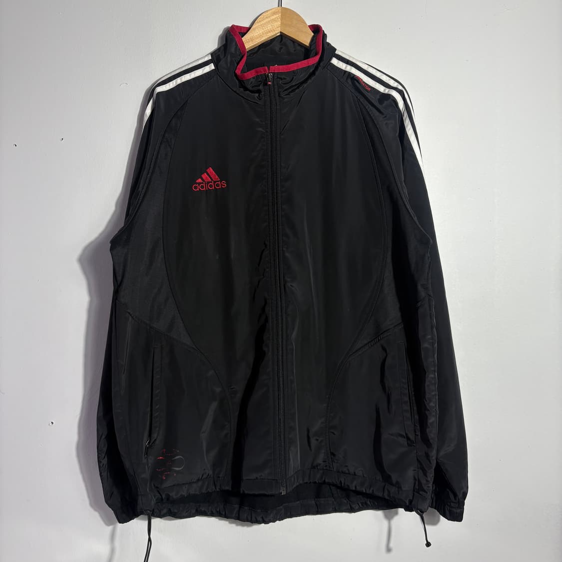 아디다스 삼선 바람막이 자켓 블랙 (무료배송) 상품이미지1