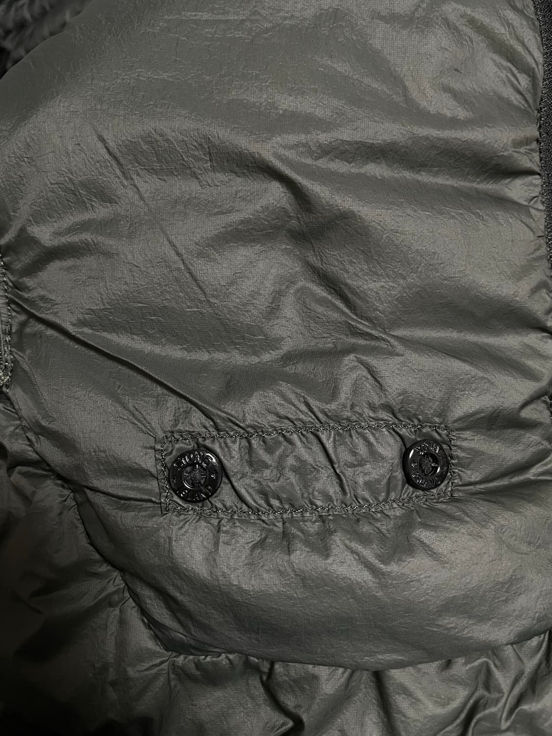 스톤아일랜드 가먼트 다이드 마이크로 얀 경량패딩 [S]  상품이미지7