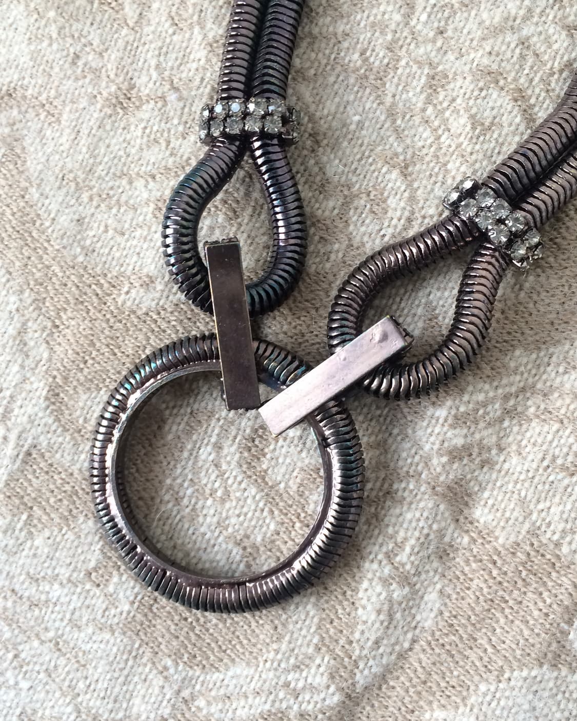 metal o ring necklace 상품이미지8