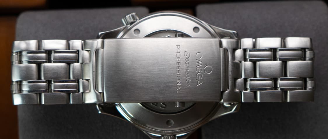 오메가 씨마스터 300 청판 41mm 쿼츠 시계 상품이미지5