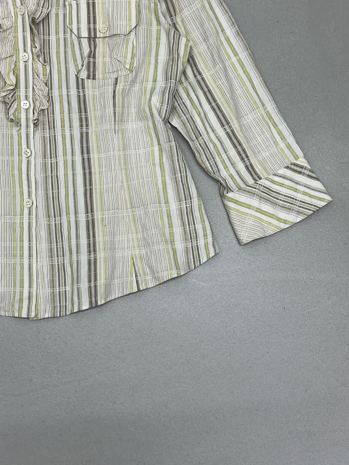 NUOVO x NUOVO 스트라이프 셔츠 상품이미지4