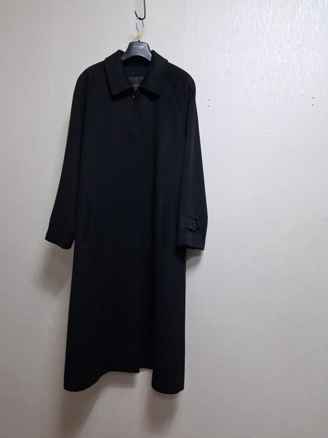 Laseine 100% 퓨어캐시미어롱코트 블랙 여성 77까지
 상품이미지1