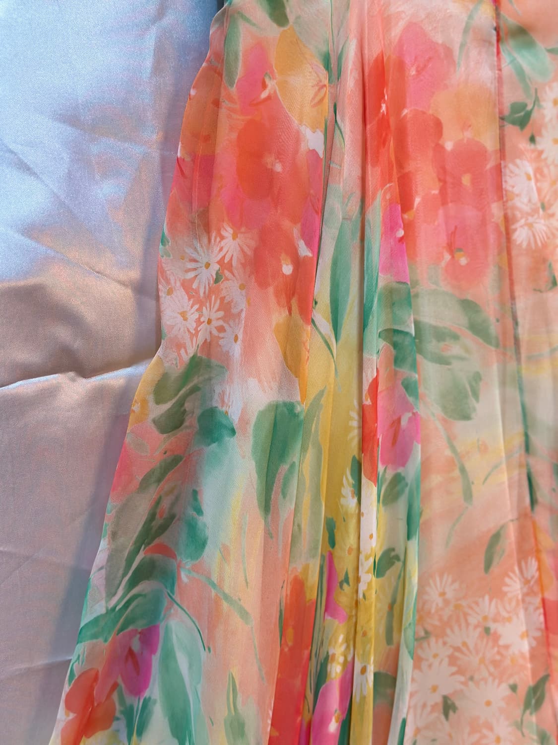 일본 빈티지 플라워 스커트 상품이미지2