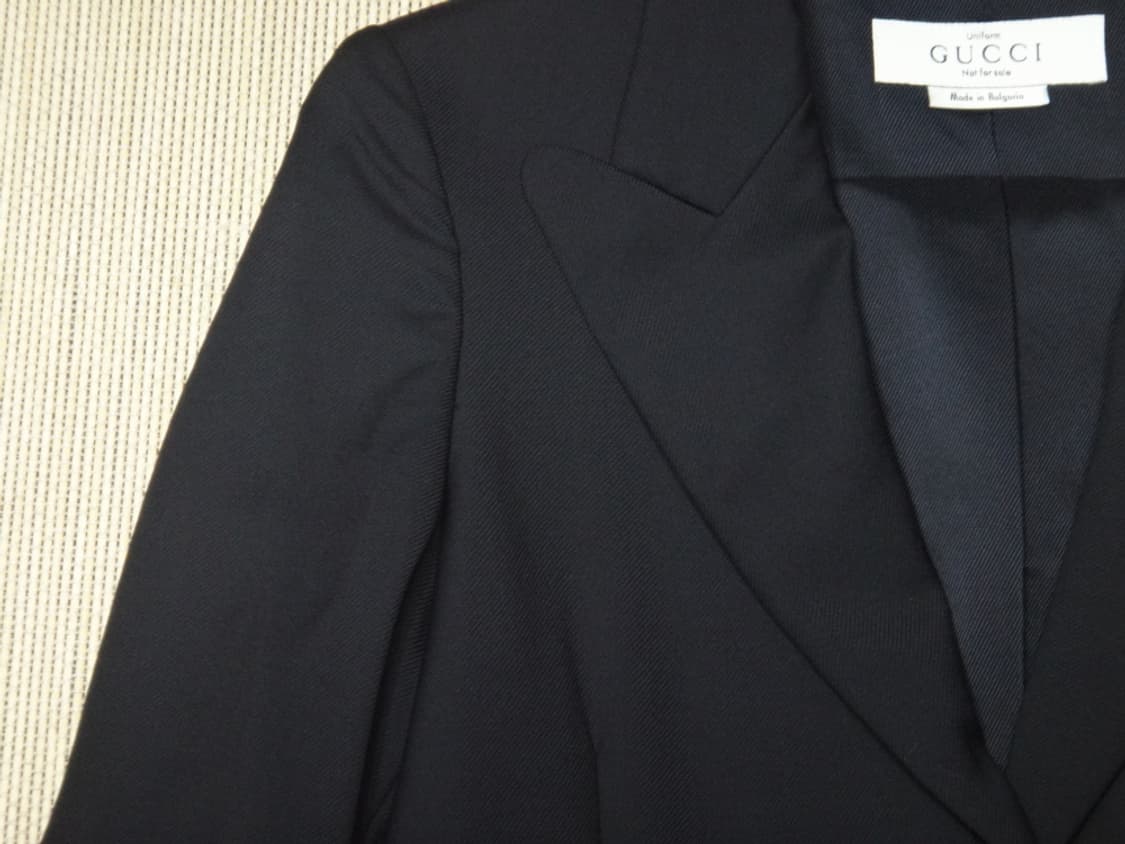 (38size) 구찌 여성 블랙 블레이저 유니폼 슈트 자켓 상품이미지4