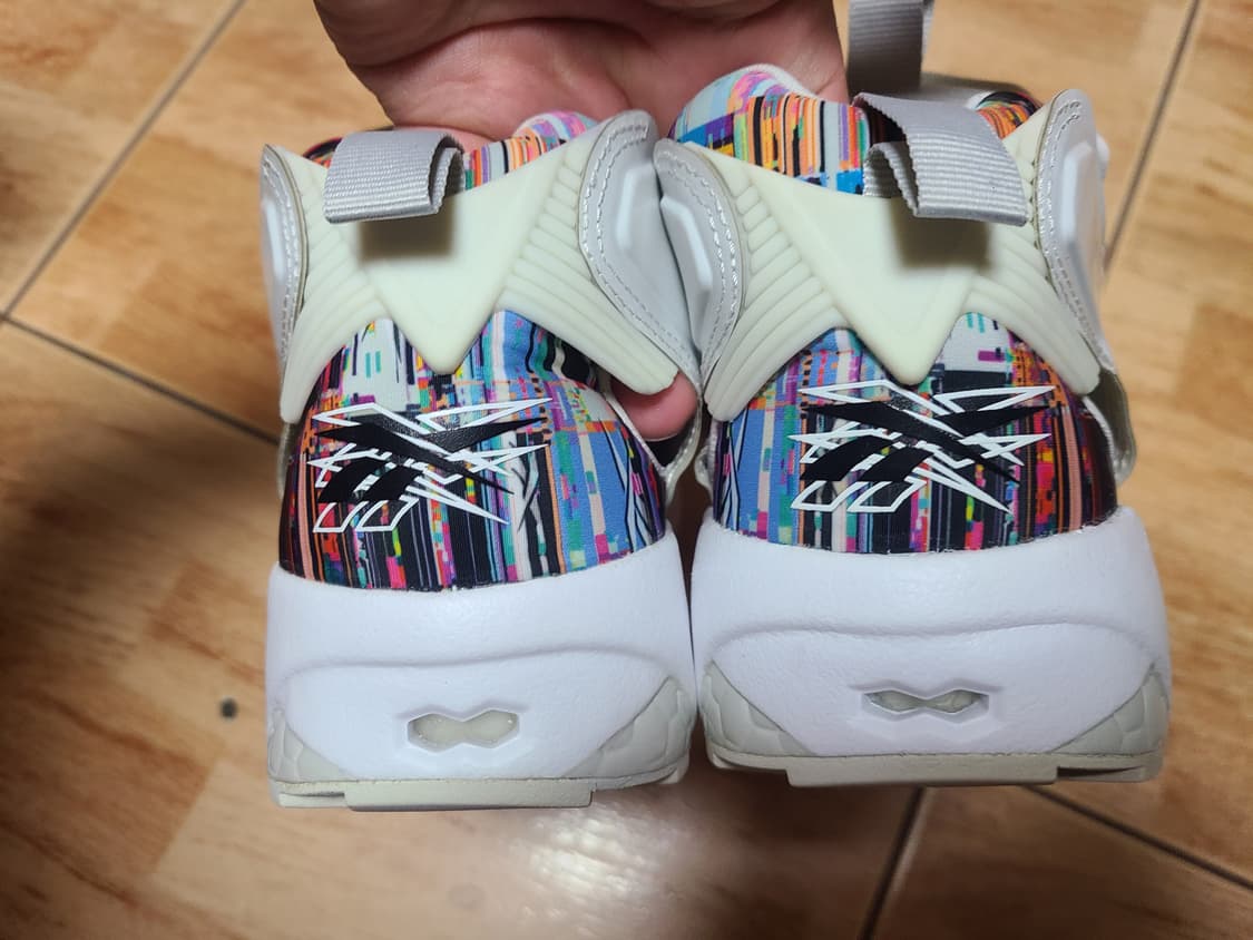 리복 펌프퓨리 샤인화이트 265(260추천) 상품이미지7