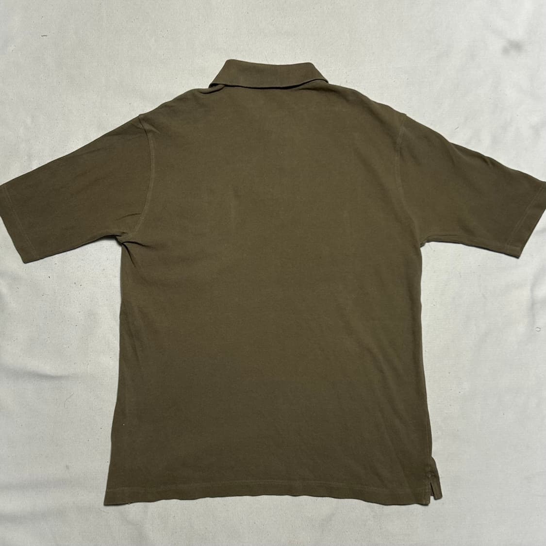 🫶🏻 버버리 Khaki 카라 반팔티 🫶🏻 상품이미지3