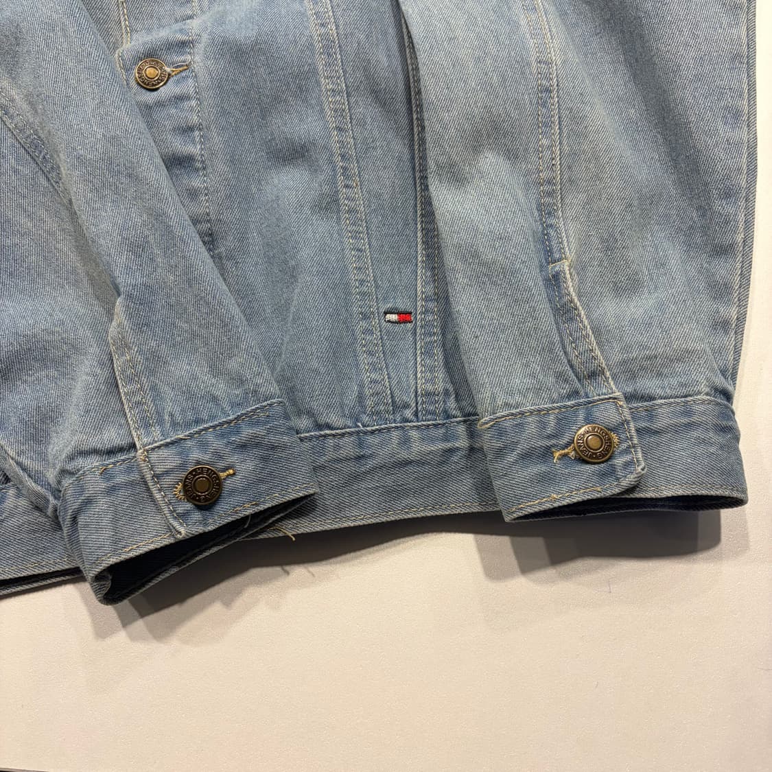 타미힐피거 타미진스 빅로고 데님 자켓 청자켓 D28 상품이미지5
