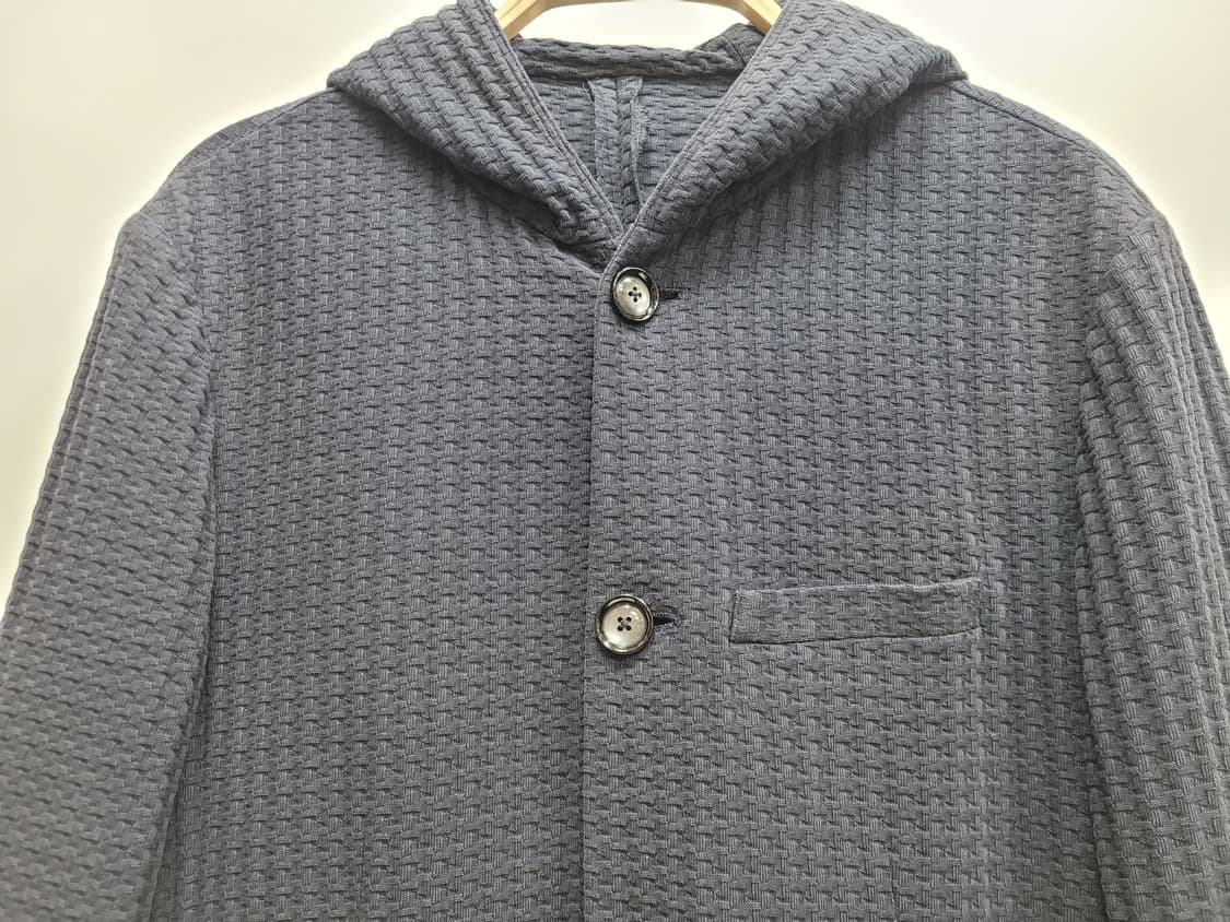 ARMANI 엠포리오 아르마니 후드 캐주얼 자켓 / 남 100 다크네이비 상품이미지4