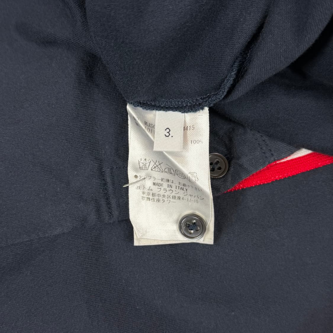 [리오브] 톰브라운 삼선 포켓 롱슬리브 상품이미지5