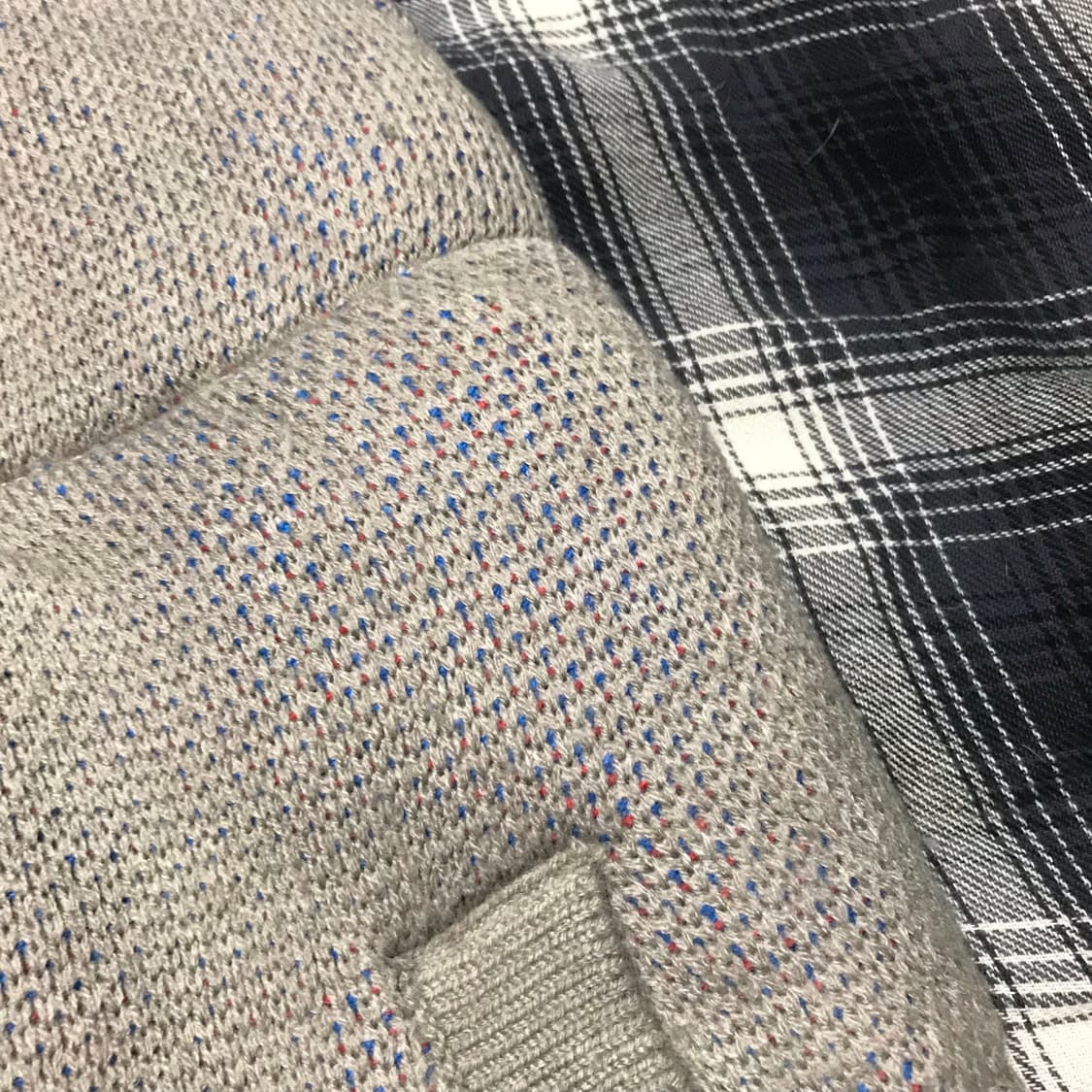 재팬  90s 인디언 치마요 패턴 패딩 vest  상품이미지4