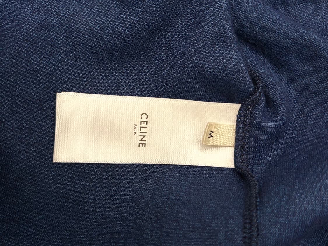 셀린느 트레오페 벨벳 집업 네이비 M 상품이미지6